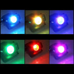 Máy chiếu sóng nước mini RGB 3W x 3 có điều khiển từ xa, phích cắm EU, phích cắm EU