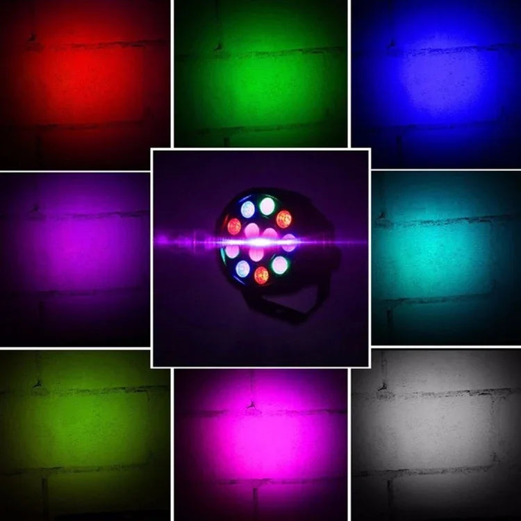 Có màn hình LED, chế độ Master / Slave / DMX512 / Tự động chạy, phích cắm EU, phích cắm EU