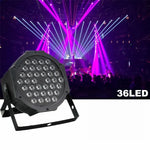 Đèn PAR LED tím UV 36W 36 bóng LED, AC 100-240V, ánh sáng tím