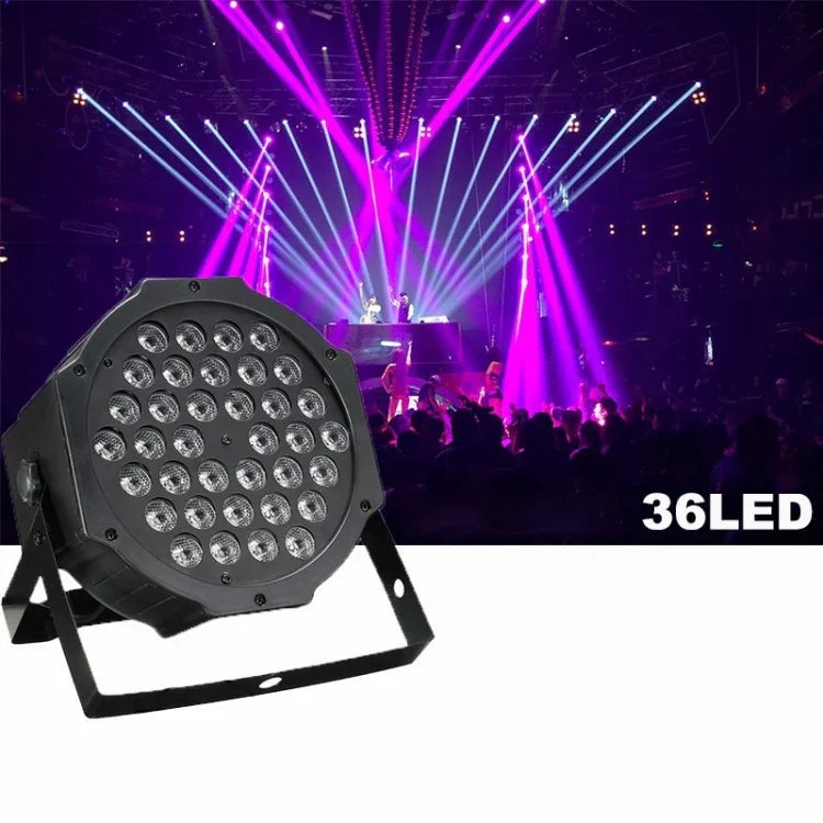 Đèn PAR LED tím UV 36W 36 bóng LED, AC 100-240V, ánh sáng tím