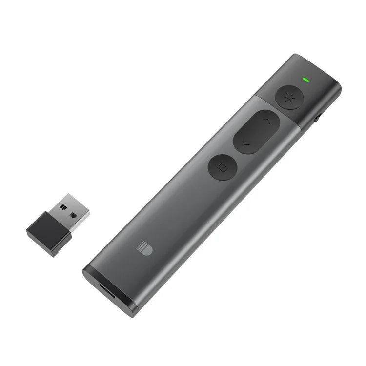 DOOSL DSIT036 Đèn Laser Đỏ Trình Chiếu Không Dây 2.4GHz PowerPoint Clicker, Laser Đỏ