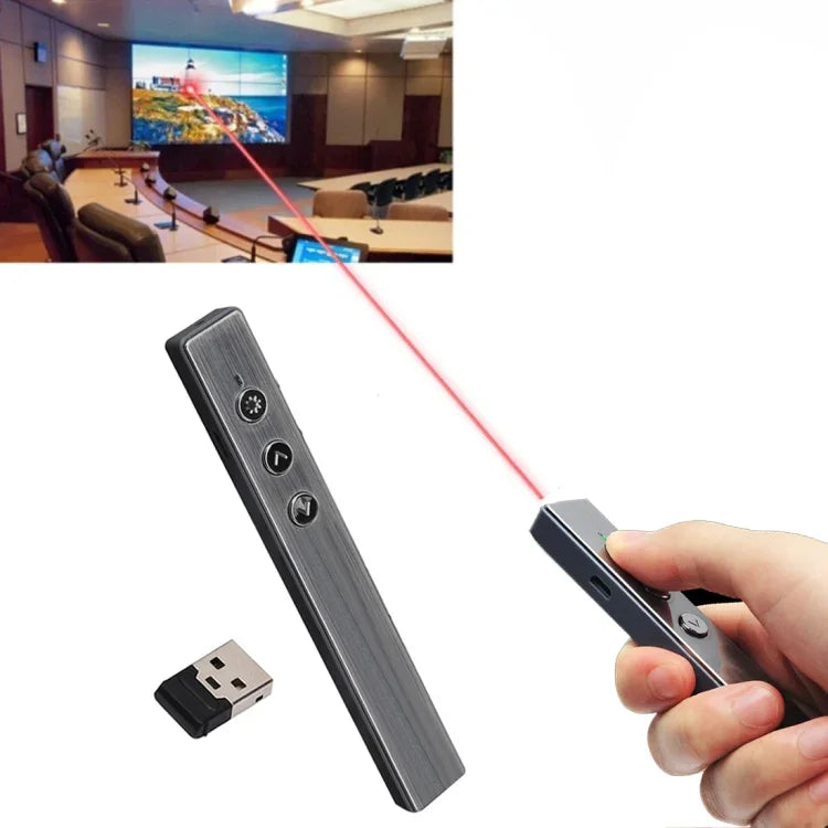 PR-20 Bút điều khiển từ xa trình chiếu PowerPoint PPT không dây Bút lật trang con trỏ laser với chức năng chuột bay, Bút lật trang con trỏ laser