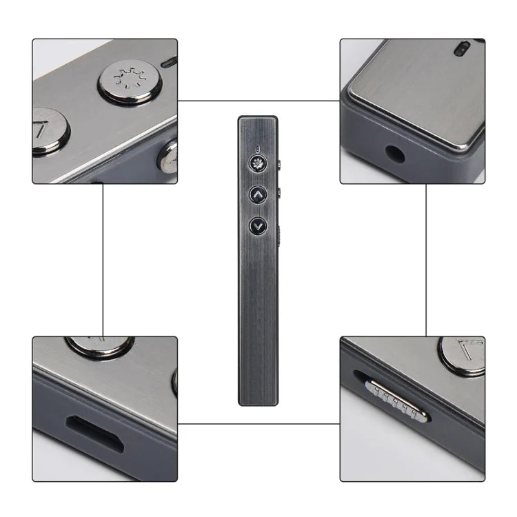 PR-20 Bút điều khiển từ xa trình chiếu PowerPoint PPT không dây Bút lật trang con trỏ laser với chức năng chuột bay, Bút lật trang con trỏ laser