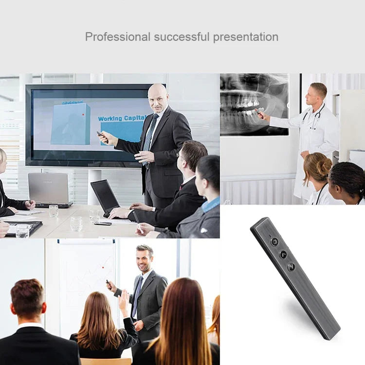 PR-20 Bút điều khiển từ xa trình chiếu PowerPoint PPT không dây Bút lật trang con trỏ laser với chức năng chuột bay, Bút lật trang con trỏ laser