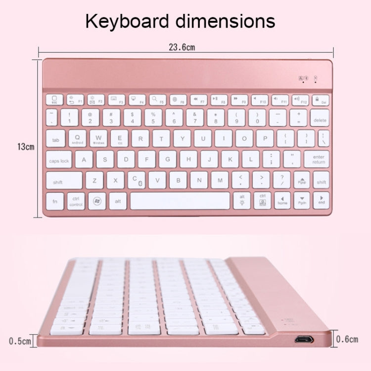 Bao da máy tính bảng gập ngang có bàn phím Bluetooth tháo rời + giá đỡ & đèn nền nhiều màu 508A cho iPad Pro 9.7 inch, iPad Air, iPad Air 2, iPad 9.7 inch (2017), iPad 9.7 inch (2018), 508A Xanh dương, 508A Vàng champagne