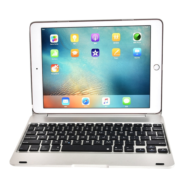 F19B Bao da máy tính bảng gập ngang siêu mỏng ABS + bàn phím Bluetooth cho iPad 9.7 (2017/2018) & iPad Air & Air 2 & iPad Pro 9.7 & iPad mới 9.7 inch (2017)