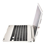 F19B Bao da máy tính bảng gập ngang siêu mỏng ABS + bàn phím Bluetooth cho iPad 9.7 (2017/2018) & iPad Air & Air 2 & iPad Pro 9.7 & iPad mới 9.7 inch (2017)