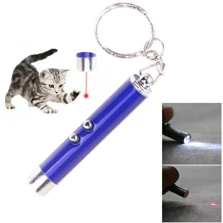 Bút laser mèo vui nhộn điểm đỏ LED