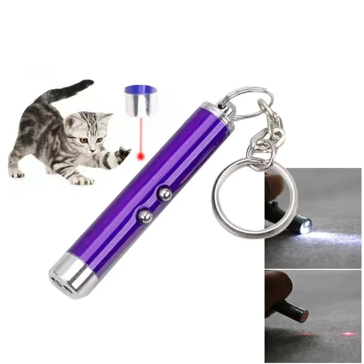 Bút laser mèo vui nhộn điểm đỏ LED