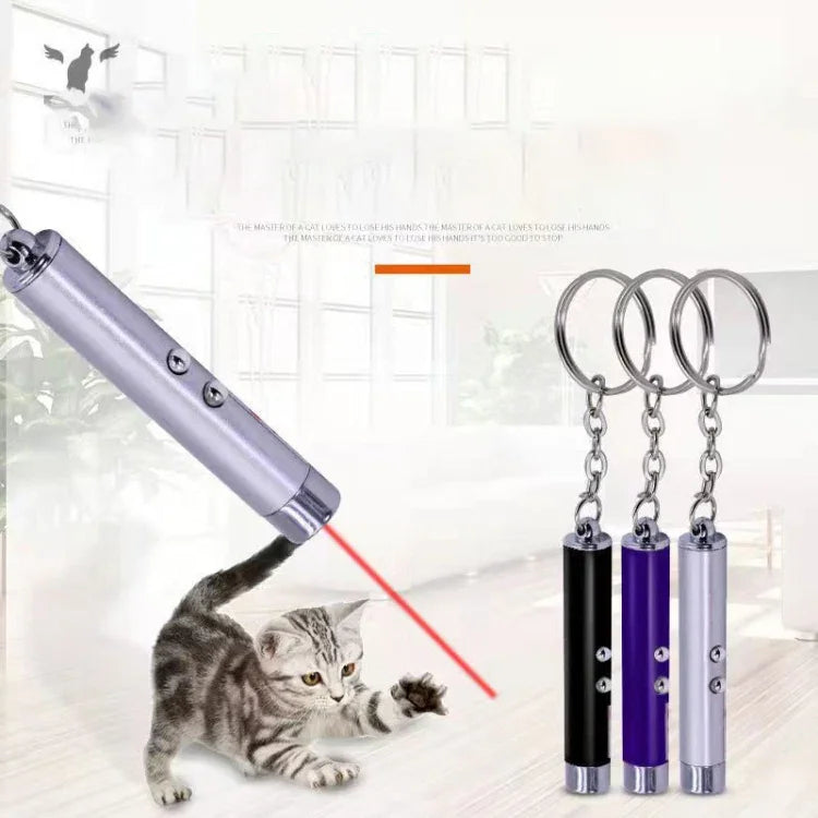 Bút laser mèo vui nhộn điểm đỏ LED