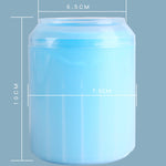 Dụng cụ làm sạch chân chó mèo Cốc rửa silicone, Kích thước: Nhỏ, Kích thước: Nhỏ