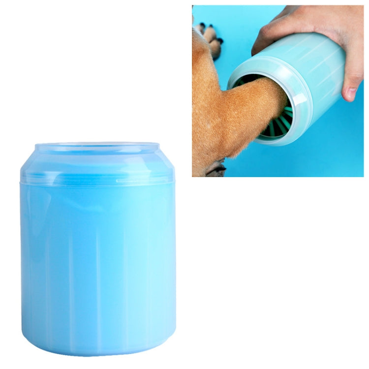 Dụng cụ làm sạch chân chó mèo Cốc rửa silicone, Kích thước: Trung bình, Kích thước: Trung bình