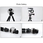 Bộ Chuyển Đổi Giá Đỡ Chân Máy PULUZ cho Camera Thể Thao PULUZ Jaws Flex Clamp Mount cho GoPro, Insta360, DJI và Các Camera Thể Thao Khác, Giá Đỡ Chân Máy (Chất Liệu PVC)
