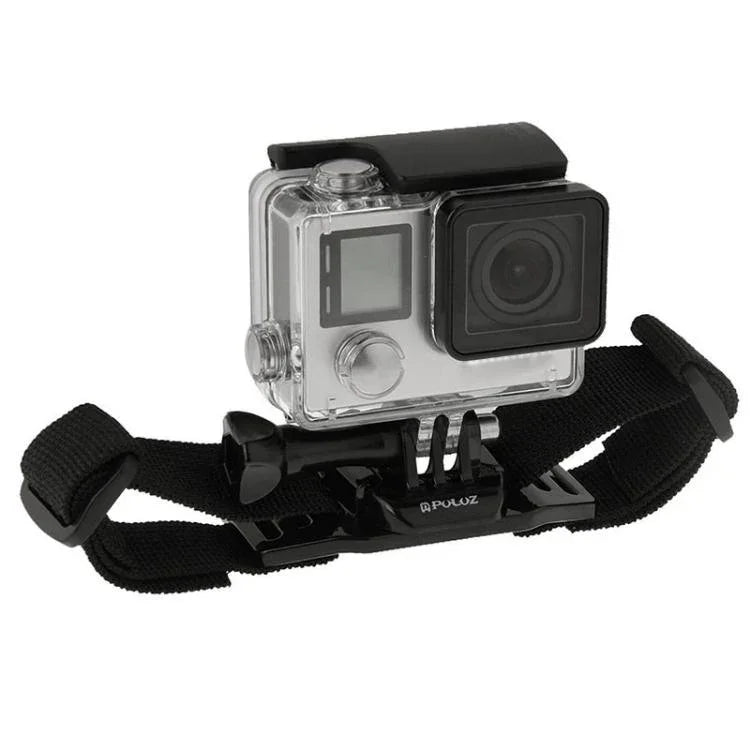 Giá Đỡ Dây Đeo Mũ Bảo Hiểm Điều Chỉnh PULUZ cho GoPro, Insta360, DJI và Các Camera Thể Thao Khác, PULUZ