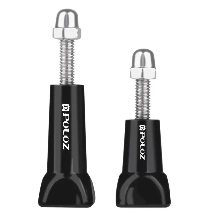 Nút Vặn Nhựa PULUZ Vít Dài Chuẩn + Vít Ngắn cho GoPro, Insta360, DJI và Các Camera Thể Thao Khác, 2 Vít (Nhựa)