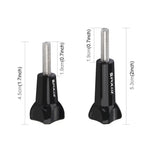 Nút Vặn Nhựa PULUZ Vít Dài Chuẩn + Vít Ngắn cho GoPro, Insta360, DJI và Các Camera Thể Thao Khác, 2 Vít (Nhựa)