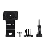 Giá đỡ cố định xe máy hợp kim nhôm PULUZ kèm adapter chân máy và ốc vít cho GoPro, Insta360, DJI và các camera hành động khác, Giá đỡ cố định 2 (Đen), Giá đỡ cố định 2 (Bạc), Giá đỡ cố định 2 (Đỏ), Giá đỡ cố định 2 (Xanh dương), Giá đỡ cố định 2 (Vàng)