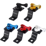 Giá đỡ cố định xe máy hợp kim nhôm PULUZ kèm adapter chân máy và ốc vít cho GoPro, Insta360, DJI và các camera hành động khác, Giá đỡ cố định 2 (Đen), Giá đỡ cố định 2 (Bạc), Giá đỡ cố định 2 (Đỏ), Giá đỡ cố định 2 (Xanh dương), Giá đỡ cố định 2 (Vàng)