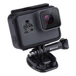 Bộ 2 Giá Đỡ Mặt Phẳng + 2 Miếng Dán Giá Đỡ Dán Cho Máy Quay Thể Thao PULUZ Jaws Flex Clamp Cho GoPro, Insta360, DJI và Các Máy Quay Hành Động Khác, Gói Miếng Dán B