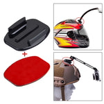 Bộ 2 Giá Đỡ Mặt Phẳng + 2 Miếng Dán Giá Đỡ Dán Cho Máy Quay Thể Thao PULUZ Jaws Flex Clamp Cho GoPro, Insta360, DJI và Các Máy Quay Hành Động Khác, Gói Miếng Dán B