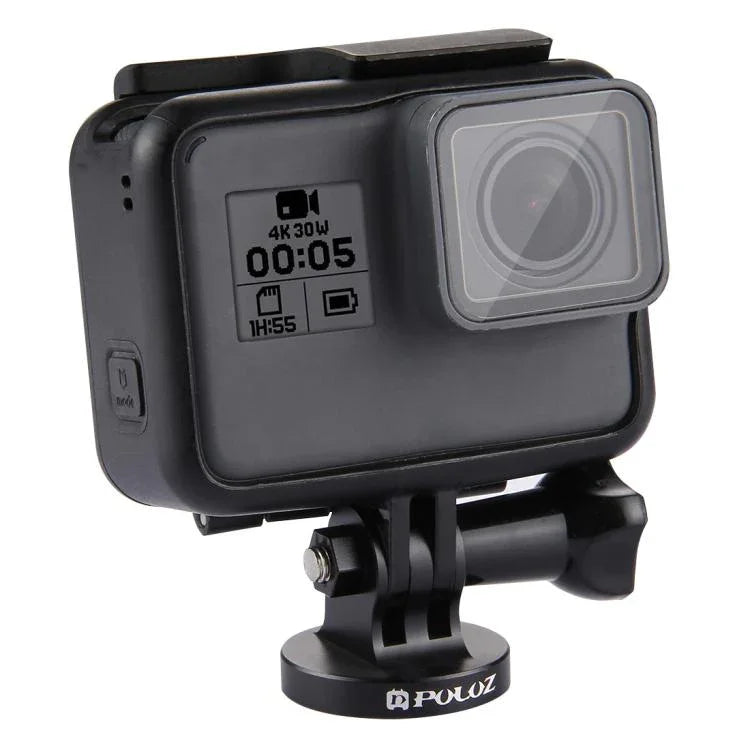 Bộ chuyển đổi CNC gắn chân máy ốc 1/4 inch PULUZ cho GoPro, Insta360, DJI và các máy quay hành động khác, lỗ ốc 1/4 inch (đen), lỗ ốc 1/4 inch (vàng), lỗ ốc 1/4 inch (xanh dương), lỗ ốc 1/4 inch (đỏ)