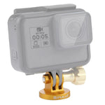 Bộ chuyển đổi CNC gắn chân máy ốc 1/4 inch PULUZ cho GoPro, Insta360, DJI và các máy quay hành động khác, lỗ ốc 1/4 inch (đen), lỗ ốc 1/4 inch (vàng), lỗ ốc 1/4 inch (xanh dương), lỗ ốc 1/4 inch (đỏ)