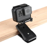 Giá kẹp tháo nhanh xoay 360 độ PULUZ gắn mũ ba lô cho GoPro, Insta360, DJI và các máy quay hành động khác, giá gắn mũ