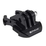 Khóa tháo nhanh bề mặt ngang PULUZ cho máy quay thể thao PULUZ, giá kẹp linh hoạt Jaws cho GoPro, Insta360, DJI và các máy quay hành động khác, khóa tháo nhanh