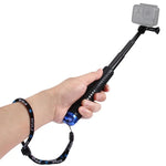 Gậy Đơn Cầm Tay Kéo Dài PULUZ Cho GoPro, Insta360, DJI Và Các Máy Ảnh Hành Động Khác, Chiều Dài: 19-49cm