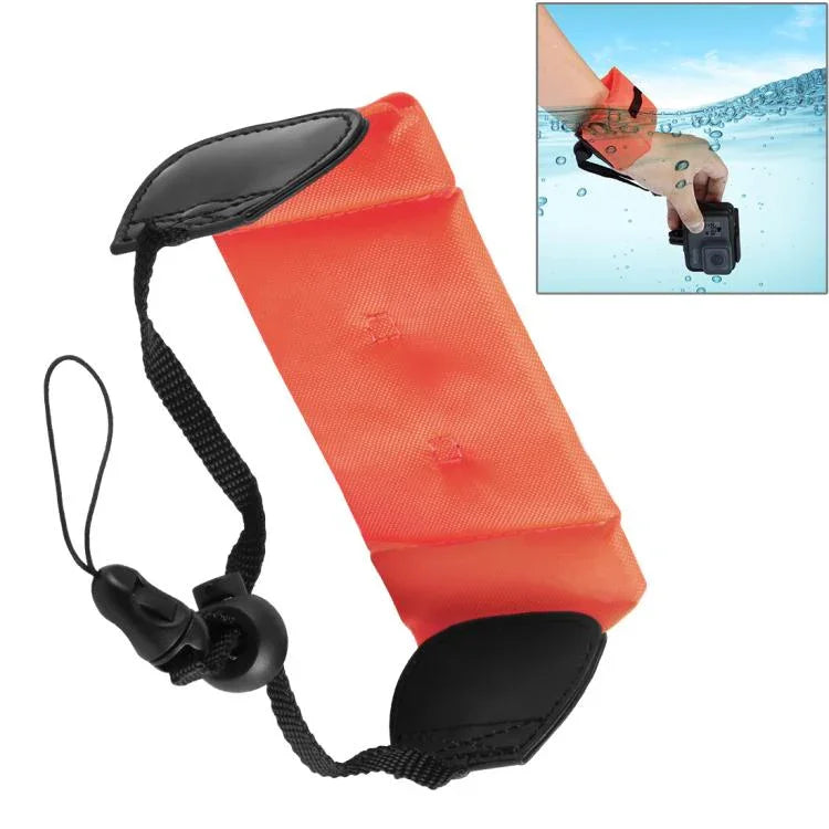 PULUZ Underwater Photography Floating Bobber Wrist Strap for GoPro, Insta360, DJI and Other Action Cameras, Length: 20cm, Bobber Wrist Strap