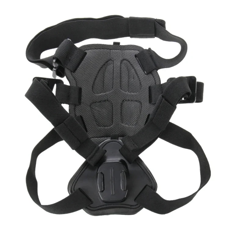 Dây Đeo Ngực Điều Chỉnh Hình Chó Kéo PULUZ Cho GoPro, Insta360, DJI Và Các Máy Ảnh Hành Động Khác, Dây Đeo Ngực Chó