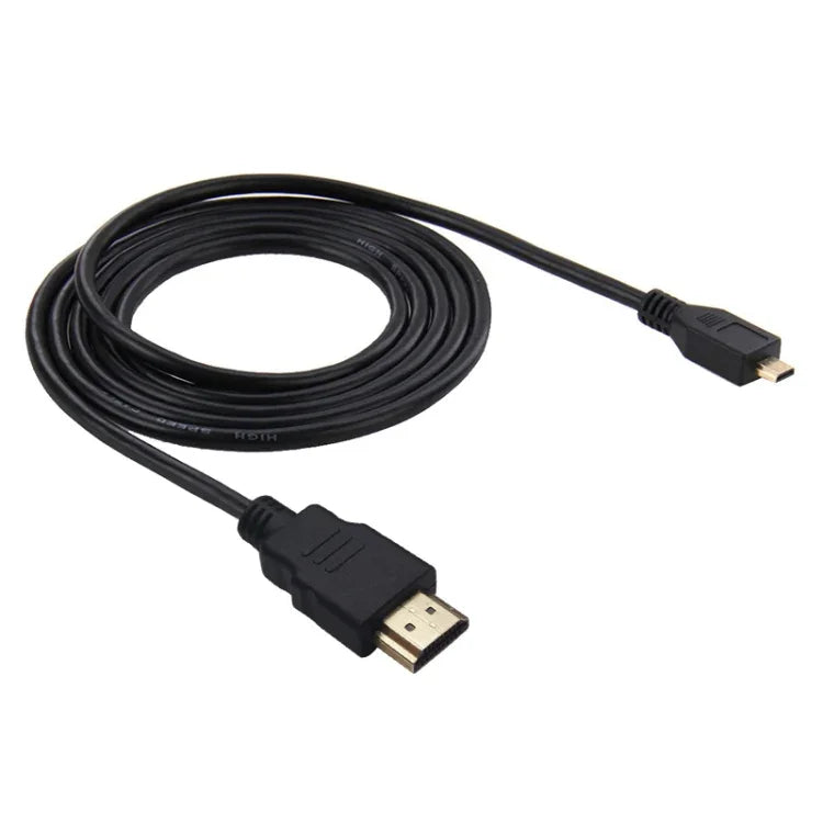 Cáp HDMI 19 Chân Sang Micro HDMI PULUZ Cho GoPro Hero11 Black / HERO10 Black / HERO9 Black /8 Black /7 /6 /5 /4 /3+ /3, Sony, LG, Panasonic, Canon, Nikon, Điện Thoại Thông Minh Và Máy Ảnh, Chiều Dài: 1.5m, Cáp HDMI Cho Gopro
