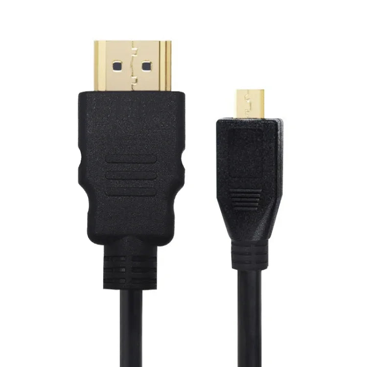 Cáp HDMI 19 Chân Sang Micro HDMI PULUZ Cho GoPro Hero11 Black / HERO10 Black / HERO9 Black /8 Black /7 /6 /5 /4 /3+ /3, Sony, LG, Panasonic, Canon, Nikon, Điện Thoại Thông Minh Và Máy Ảnh, Chiều Dài: 1.5m, Cáp HDMI Cho Gopro