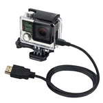 Cáp HDMI 19 Chân Sang Micro HDMI PULUZ Cho GoPro Hero11 Black / HERO10 Black / HERO9 Black /8 Black /7 /6 /5 /4 /3+ /3, Sony, LG, Panasonic, Canon, Nikon, Điện Thoại Thông Minh Và Máy Ảnh, Chiều Dài: 1.5m, Cáp HDMI Cho Gopro