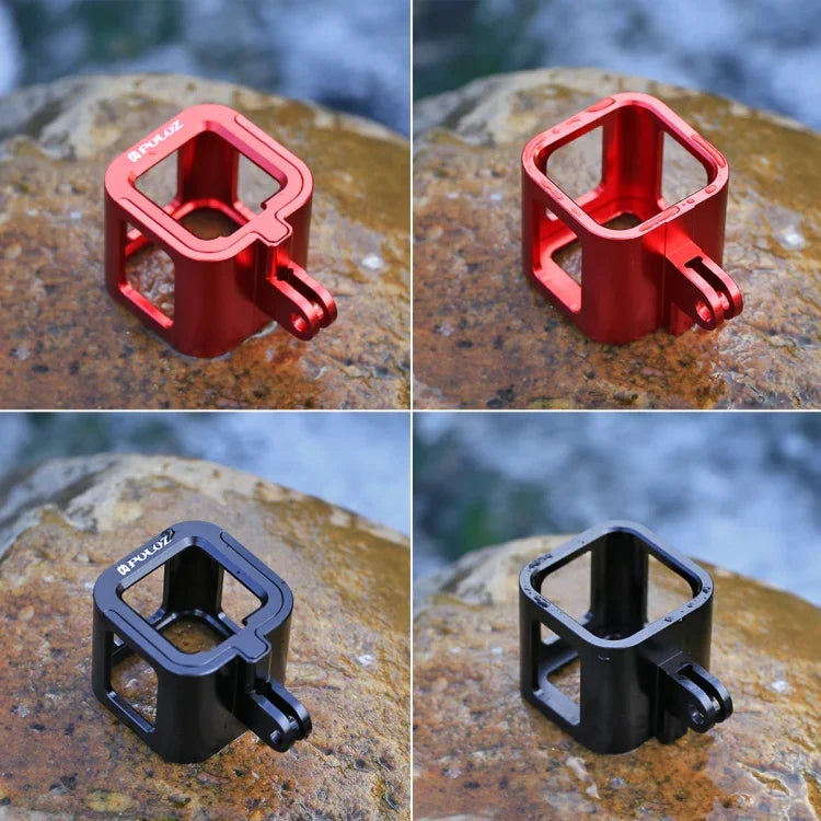 Vỏ Bảo Vệ CNC Hợp Kim Nhôm PULUZ Có Khung Bảo Hiểm Cho GoPro HERO5 Session /HERO4 Session /HERO Session, Dành Cho HERO4 Session Có Khung, Dành Cho HERO5 Session Có Khung, Dành Cho HERO5 Session