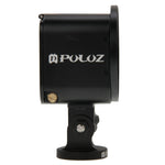 Bộ vỏ bảo vệ CNC hợp kim nhôm PULUZ kèm cờ lê kim loại, nắp ống kính, ốc vít và adapter chân máy cho GoPro HERO5 Session /HERO4 Session /HERO Session, dành cho HERO4 Session