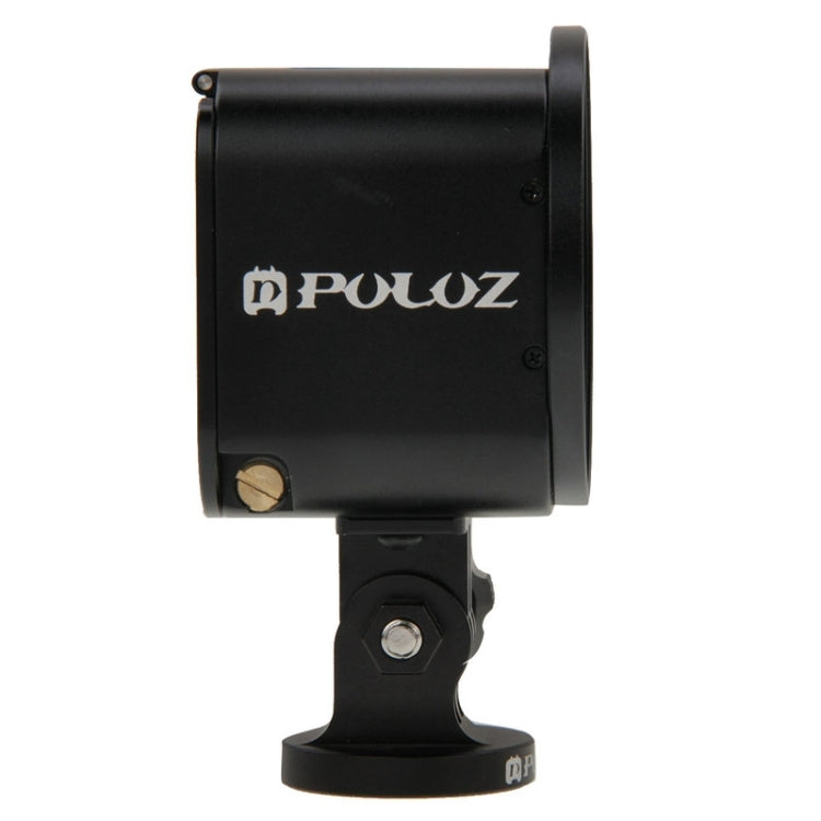 Bộ vỏ bảo vệ CNC hợp kim nhôm PULUZ kèm cờ lê kim loại, nắp ống kính, ốc vít và adapter chân máy cho GoPro HERO5 Session /HERO4 Session /HERO Session, dành cho HERO4 Session