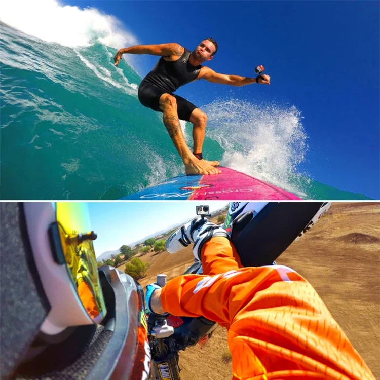 Dây đeo găng tay xoay 360 độ kiểu găng lòng bàn tay PULUZ cho GoPro, Insta360, DJI và các máy quay hành động khác, dây đeo lòng bàn tay găng tay