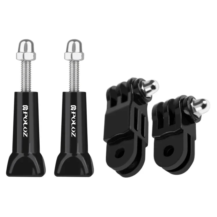 Cánh Tay Xoay 3 Chiều Điều Chỉnh PULUZ Kèm 2 Ốc Vít Dài Cho Giá Kẹp Jaws Flex Gắn Máy Ảnh Thể Thao PULUZ Cho GoPro, Insta360, DJI Và Các Máy Ảnh Hành Động Khác, Cánh Tay Xoay 3 Chiều + 2 Ốc Vít Dài