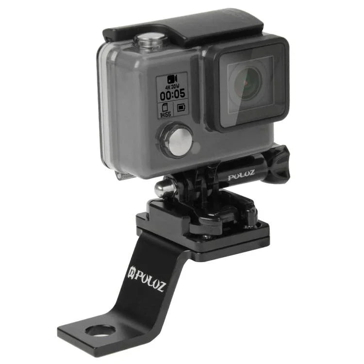 Giá đỡ kim loại cố định cho xe máy PULUZ cho GoPro, Insta360, DJI và các máy quay hành động khác, giá cố định 1 (Đen), giá cố định 1 (Bạc), giá cố định 1 (Đỏ), giá cố định 1 (Xanh), giá cố định 1 (Vàng)
