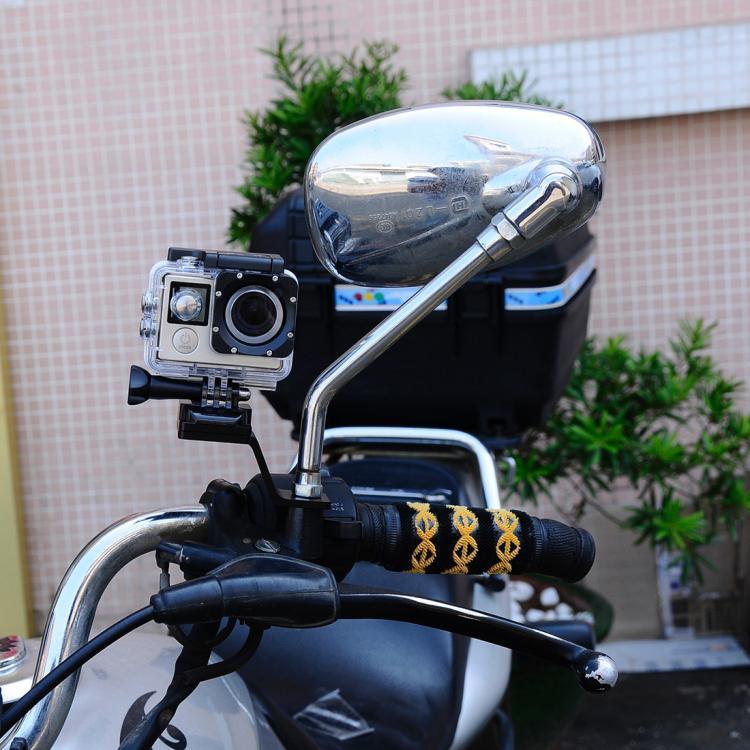 Giá đỡ kim loại cố định cho xe máy PULUZ cho GoPro, Insta360, DJI và các máy quay hành động khác, giá cố định 1 (Đen), giá cố định 1 (Bạc), giá cố định 1 (Đỏ), giá cố định 1 (Xanh), giá cố định 1 (Vàng)