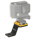 Giá đỡ kim loại cố định cho xe máy PULUZ cho GoPro, Insta360, DJI và các máy quay hành động khác, giá cố định 1 (Đen), giá cố định 1 (Bạc), giá cố định 1 (Đỏ), giá cố định 1 (Xanh), giá cố định 1 (Vàng)
