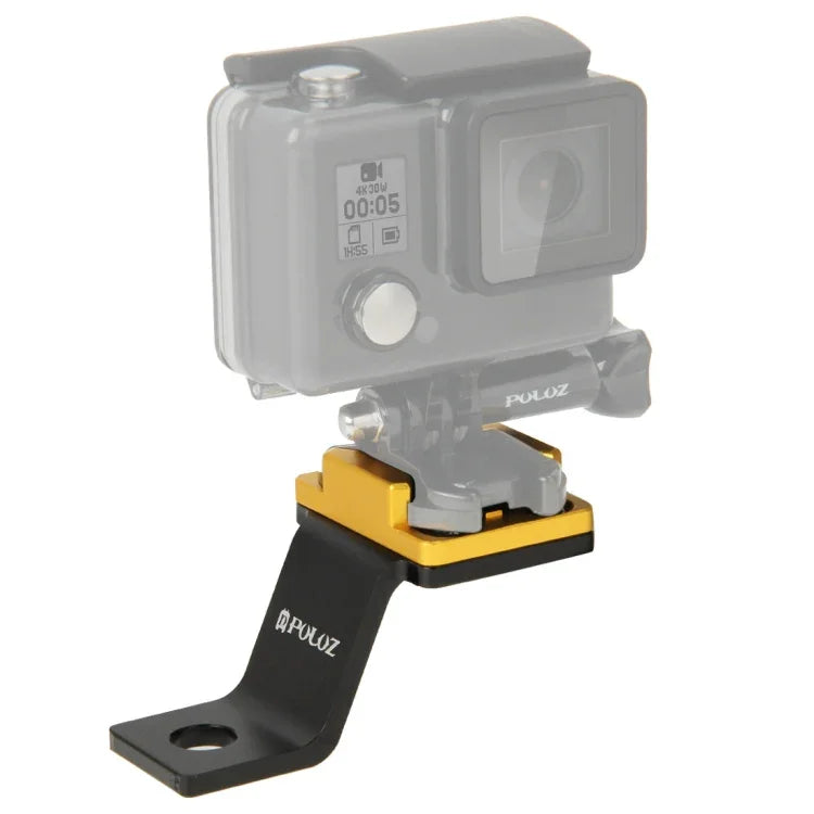 Giá đỡ kim loại cố định cho xe máy PULUZ cho GoPro, Insta360, DJI và các máy quay hành động khác, giá cố định 1 (Đen), giá cố định 1 (Bạc), giá cố định 1 (Đỏ), giá cố định 1 (Xanh), giá cố định 1 (Vàng)