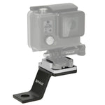 Giá đỡ kim loại cố định cho xe máy PULUZ cho GoPro, Insta360, DJI và các máy quay hành động khác, giá cố định 1 (Đen), giá cố định 1 (Bạc), giá cố định 1 (Đỏ), giá cố định 1 (Xanh), giá cố định 1 (Vàng)