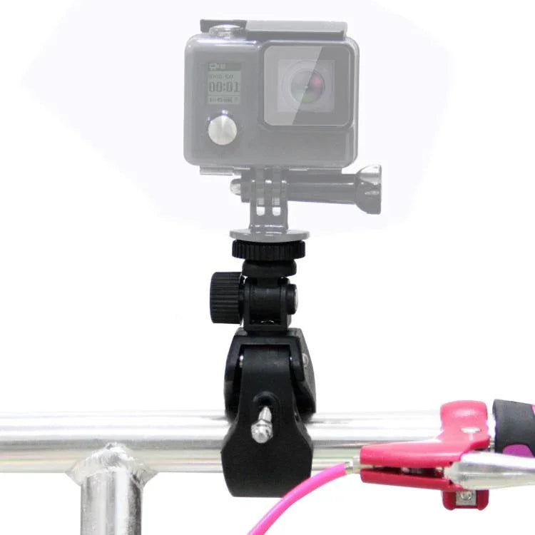 Giá đỡ tay lái xe máy xe đạp PULUZ kèm giá đỡ chân máy và ốc vít cho GoPro, Insta360, DJI và các máy quay hành động khác, giá đỡ kéo dài