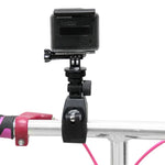Giá đỡ tay lái xe máy xe đạp PULUZ kèm giá đỡ chân máy và ốc vít cho GoPro, Insta360, DJI và các máy quay hành động khác, giá đỡ kéo dài