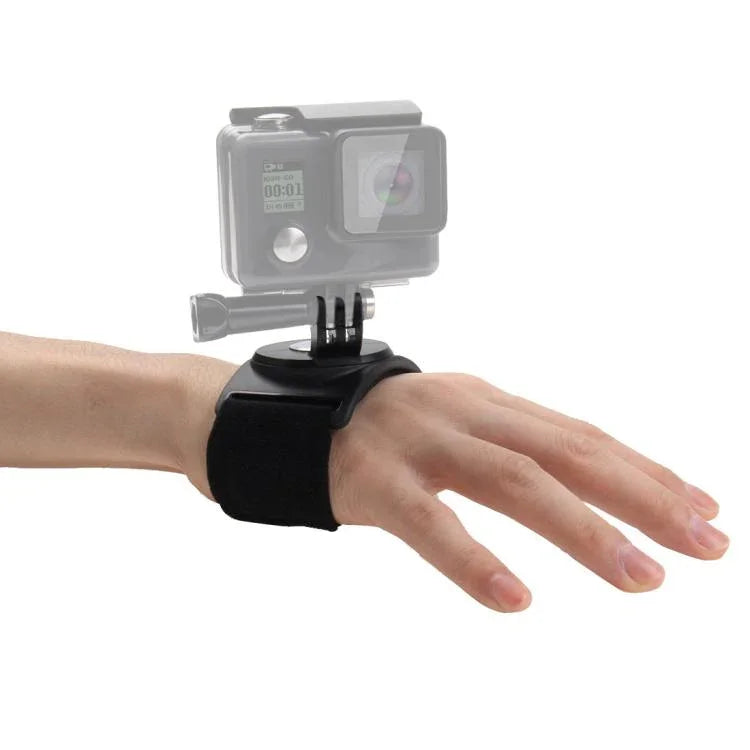 Dây đeo tay, cổ tay, chân xoay 360 độ 3 trong 1 PULUZ cho GoPro, Insta360, DJI và các máy quay hành động khác, dây đeo tay chân