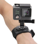 Dây đeo tay, cổ tay, chân xoay 360 độ 3 trong 1 PULUZ cho GoPro, Insta360, DJI và các máy quay hành động khác, dây đeo tay chân