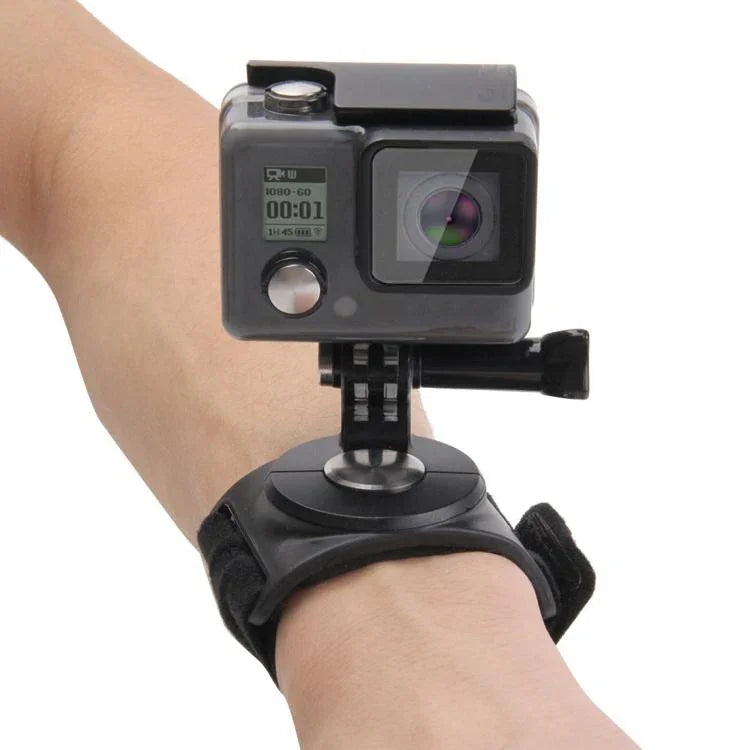 Dây đeo tay, cổ tay, chân xoay 360 độ 3 trong 1 PULUZ cho GoPro, Insta360, DJI và các máy quay hành động khác, dây đeo tay chân
