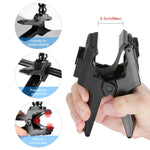 Giá Kẹp Linh Hoạt Jaws Cho Máy Quay Thể Thao Hành Động PULUZ Cho GoPro, Insta360, DJI và Các Máy Quay Hành Động Khác, Giá Gắn Jaws